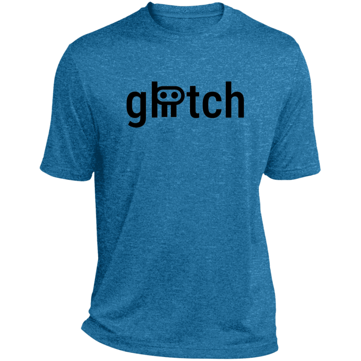 gliitch Heather Performance Tee