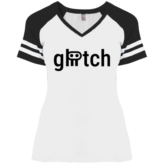 DM476 Ladies' Game V-Neck T-Shirt
