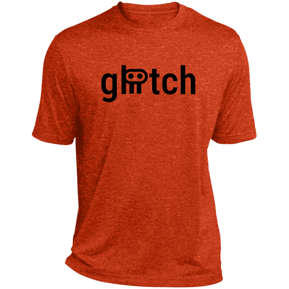 gliitch Heather Performance Tee