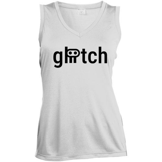 LST352 Ladies' Sleeveless V-Neck Performance Tee