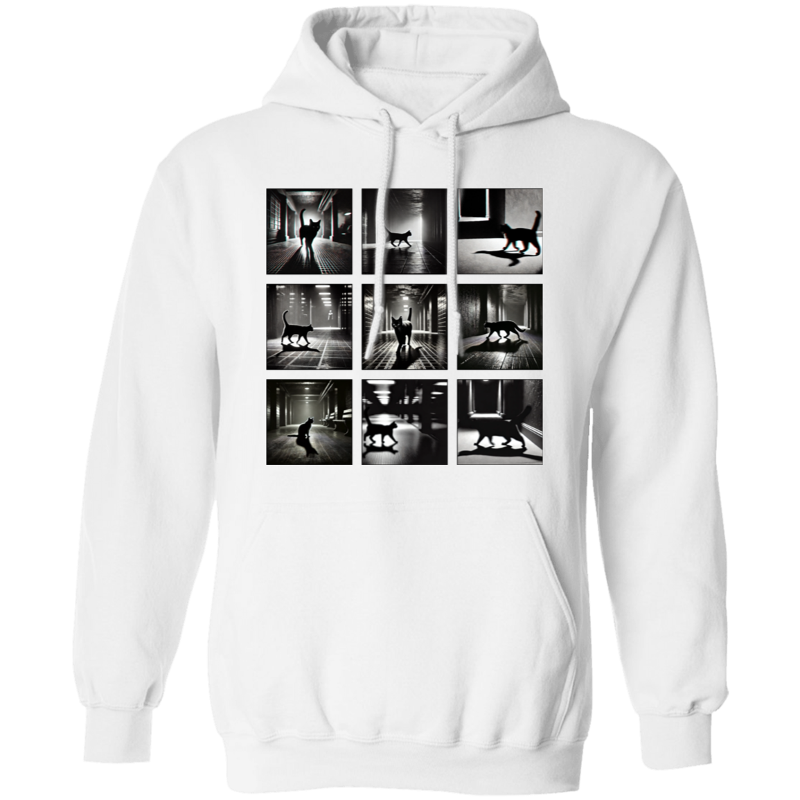 9 Cats G185 Pullover Hoodie