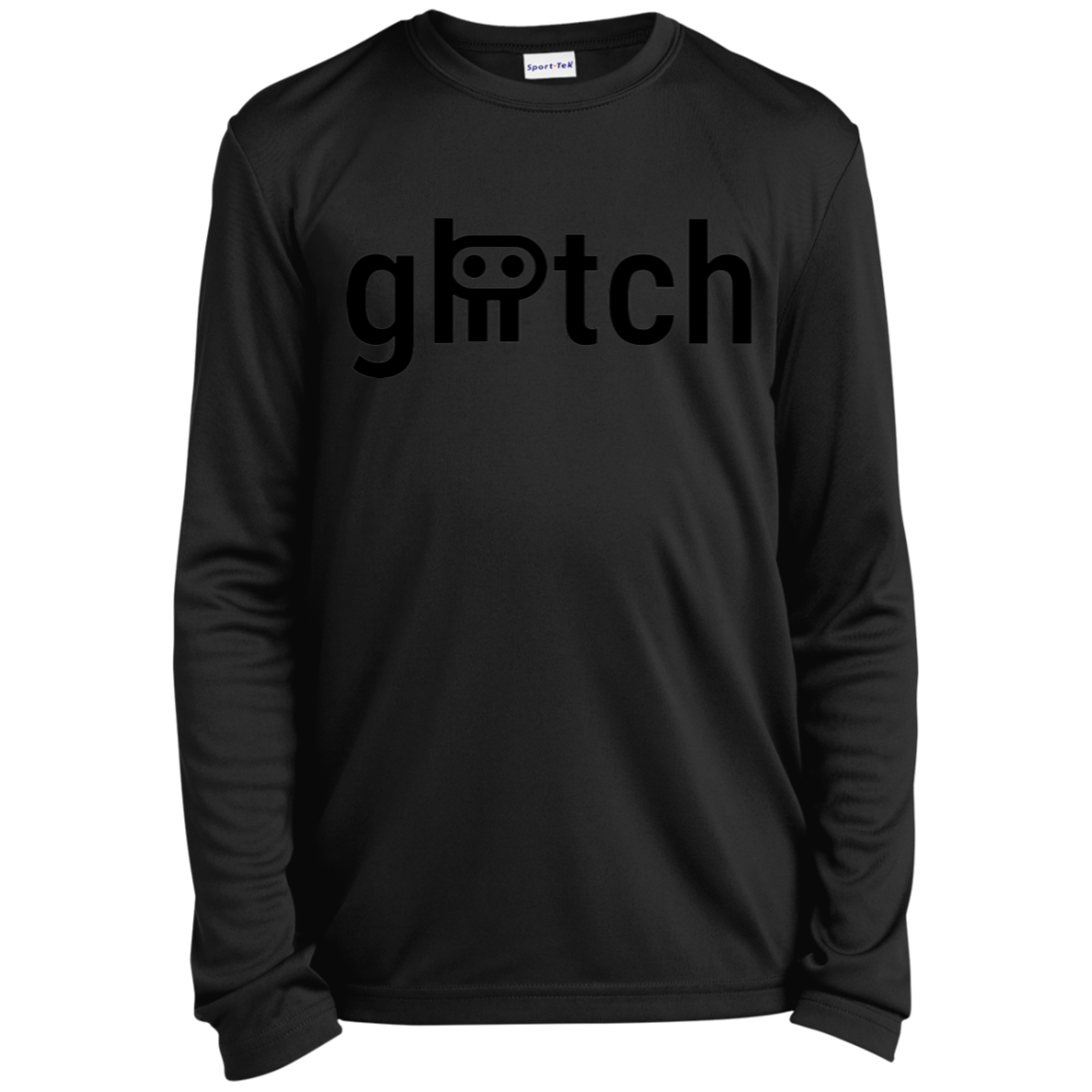 gliitch Youth Long Sleeve Performance Tee