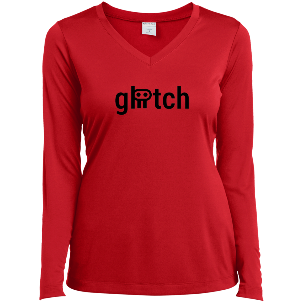 LST353LS Ladies’ Long Sleeve Performance V-Neck Tee