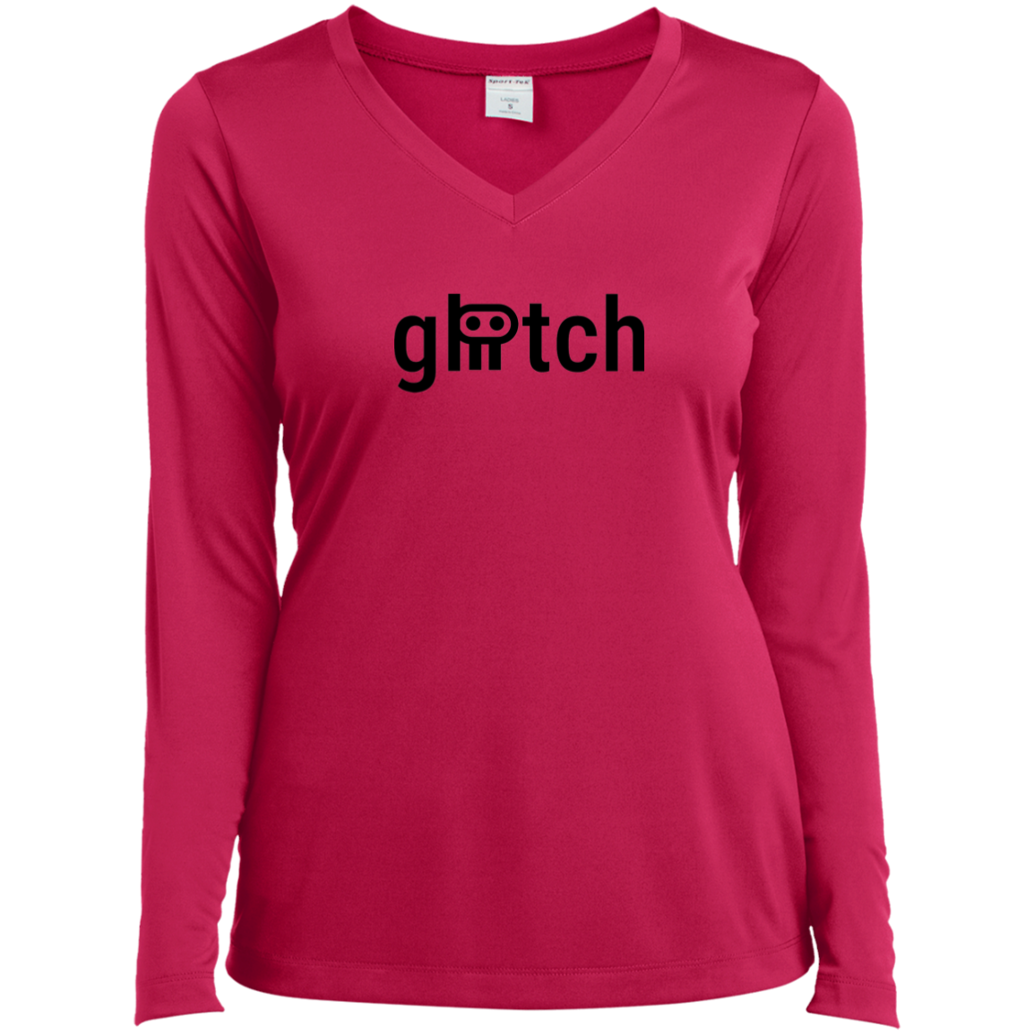LST353LS Ladies’ Long Sleeve Performance V-Neck Tee