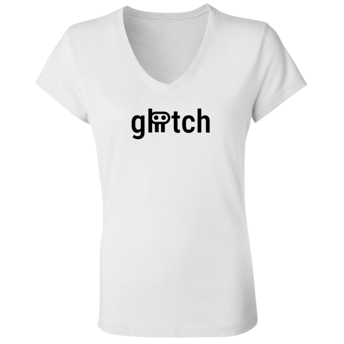 B6005 Ladies' Jersey V-Neck T-Shirt