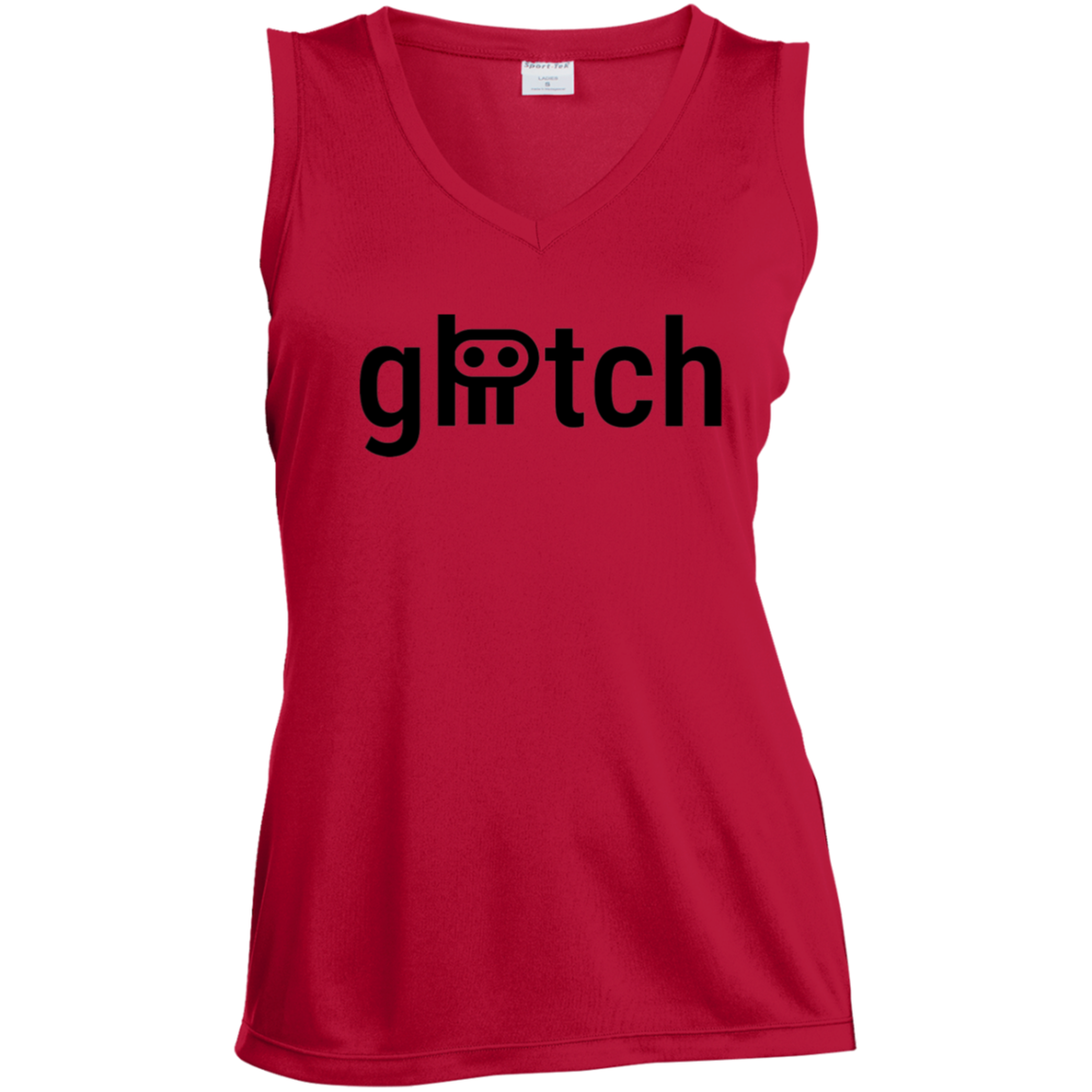 LST352 Ladies' Sleeveless V-Neck Performance Tee