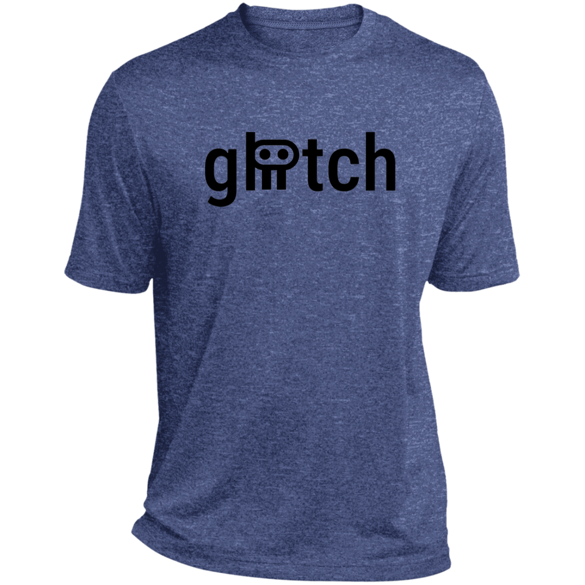 gliitch Heather Performance Tee